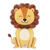 Folyo Balon Sevimli Aslan 101x70 Cm - 1