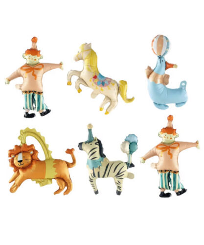 Folyo Balon Si̇rk Set 6 Li 14'' - 