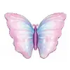 Folyo Balon Soft Kelebek Renkli 82x52 Cm - 1