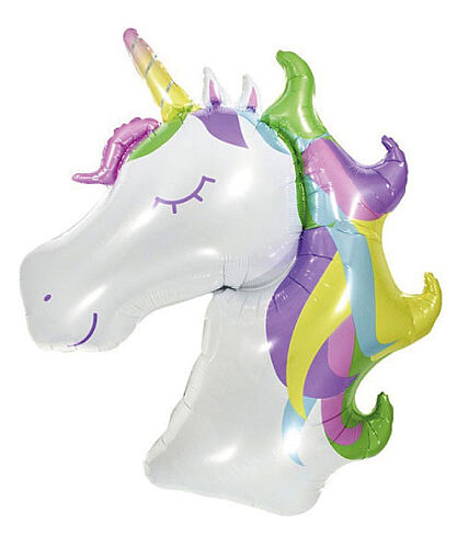 Folyo Balon Unicorn Boynuzlu At 100*73 cm - 