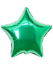 Folyo Balon Yıldız 40 Cm (18inç) Yeşil - 1