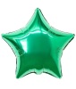 Folyo Balon Yıldız 60 Cm (24 inç) Yeşil - 1