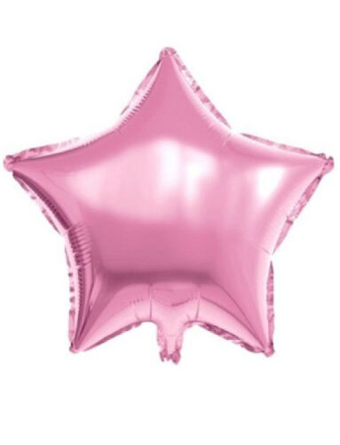 Folyo Balon Yıldız 60 Cm (24 inç) Pembe - 