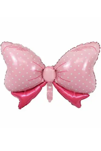 Foylo Balon Papyon Pembe 60x90 Cm - 1