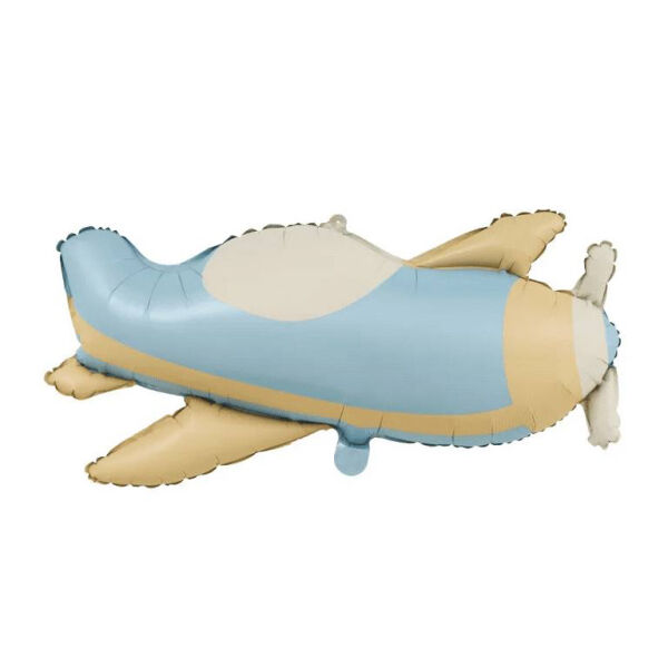 Folyo Balon Retro Uçak (78-42 CM) - 