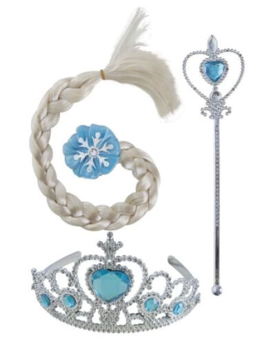 Frozen Elsa Taç Saç Asa Set - 1