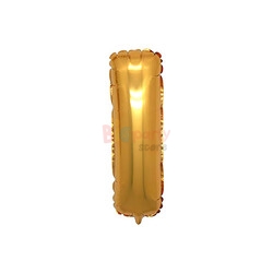 Folyo Balon Harf Gold 40 Cm - 14