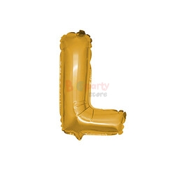 Folyo Balon Harf Gold 40 Cm - 12