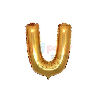 Folyo Balon Harf Gold 40 Cm - 4