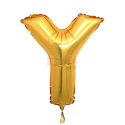 Folyo Balon Harf Gold 100 Cm - 2