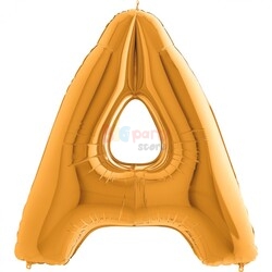 Folyo Balon Harf Gold 100 Cm - 22