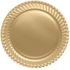 Karton Tabak Altın 23 Cm 8 Parça - 1