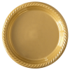 Plastik Tabak Gold 22 Cm / 25 Parça - 1