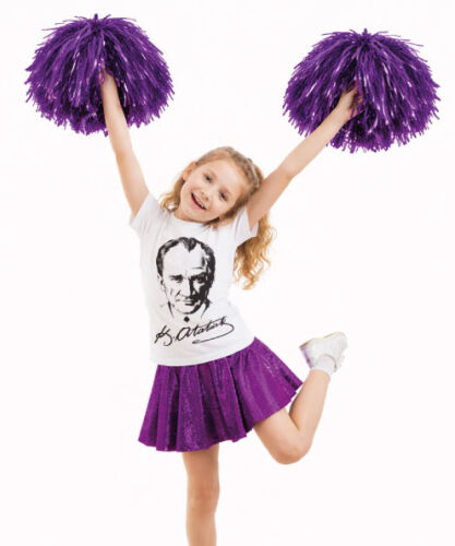 Gösteri Ponponu İthal Mor 2 Parça - 