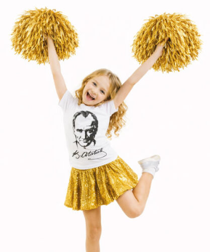 Gösteri Ponponu İthal Gold 2 Parça - 