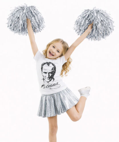 Gösteri Ponponu İthal Gümüş 2 Parça - 