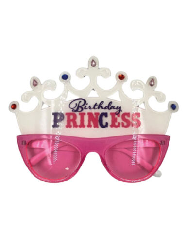 Gözlük Bırthday Princess Yazılı Taç Gözlük - 