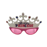 Gözlük Bırthday Princess Yazılı Taç Gözlük - 2