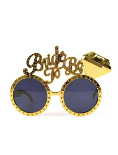 Gözlük Bride To Be Altın Siyah Camlı - 