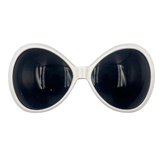 Gözlük Sinek Beyaz - 