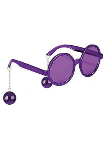 Gözlük Disko Topu Lila - 2