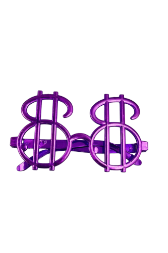 Gözlük Eko Dolar Temalı Mor - 