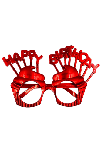 Gözlük Eko Kapkek Temalı Kırmızı - 