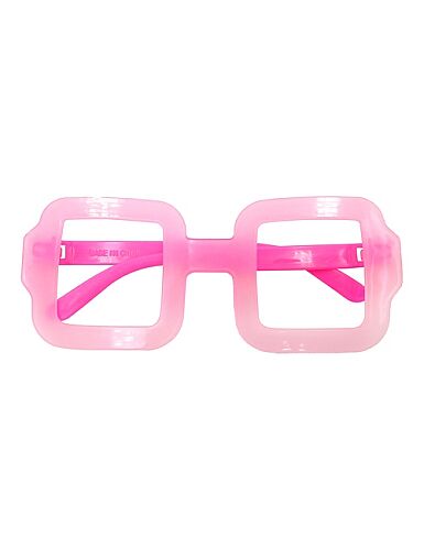 Gözlük Eko Kare Model Pembe - 