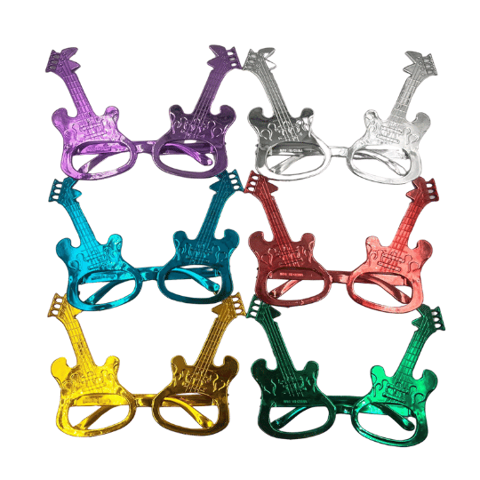 Gözlük Eko Gitar Renkli 12 Parça Set - 