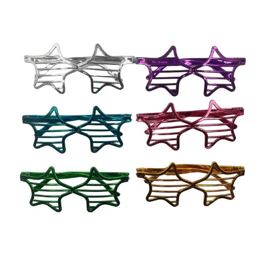 Gözlük Eko Yıldız Renkli 12 Parça Set - 