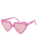 Gözlük Kalp Pembe Gümüş Detaylı - 2