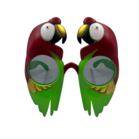 Gözlük Lüx Papağan Yeşil - 2