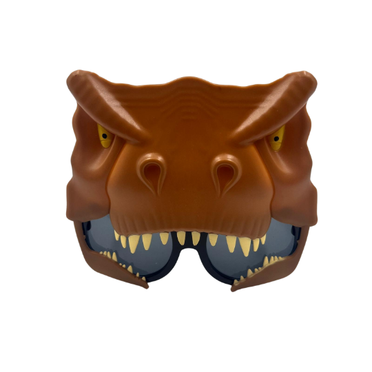 Gözlük Lüx Dinozor Kahverengi - 