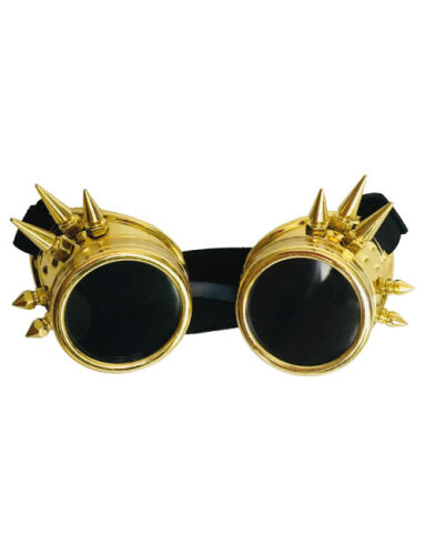 Gözlük Steampunk Temalı Altın - 