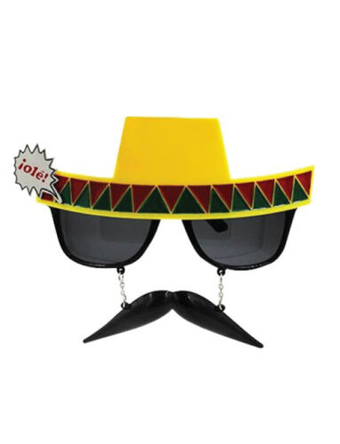 Gözlük Meksika Bıyıklı - 