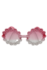 Gözlük Mika Çiçekli Model Pembe - 1