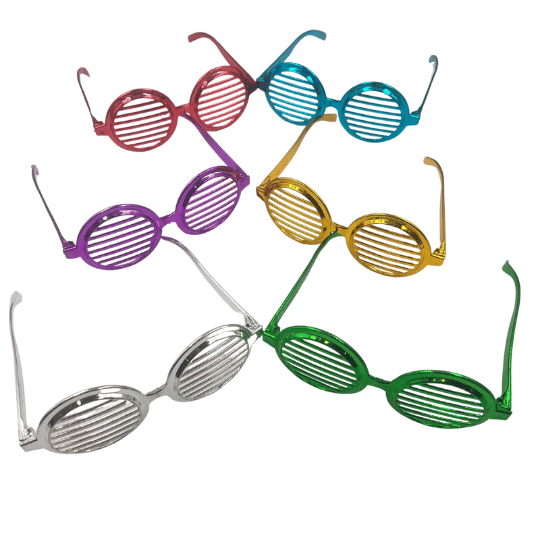 Gözlük Eko Panjur Renkli 12 Parça Set - 2