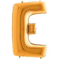 Grabo Harf Gold Folyo Balon 100 Cm - 6