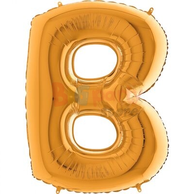 Folyo Balon Grabo 100 Cm Gold Harf - 3