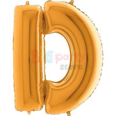 Folyo Balon Grabo 100 Cm Gold Harf - 5
