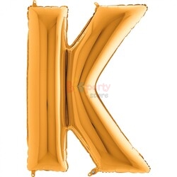 Folyo Balon Grabo 100 Cm Gold Harf - 11