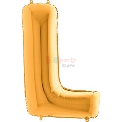Folyo Balon Grabo 100 Cm Gold Harf - 12