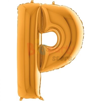 Folyo Balon Grabo 100 Cm Gold Harf - 16