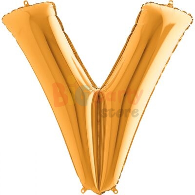 Folyo Balon Grabo 100 Cm Gold Harf - 21