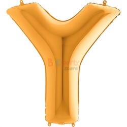 Folyo Balon Grabo 100 Cm Gold Harf - 22