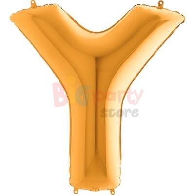 Folyo Balon Grabo 100 Cm Gold Harf - 22