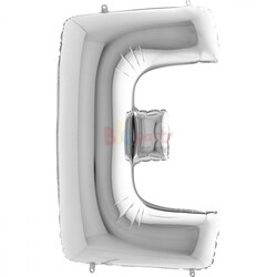 Folyo Balon Grabo 100 Cm Gümüş Harf - 6
