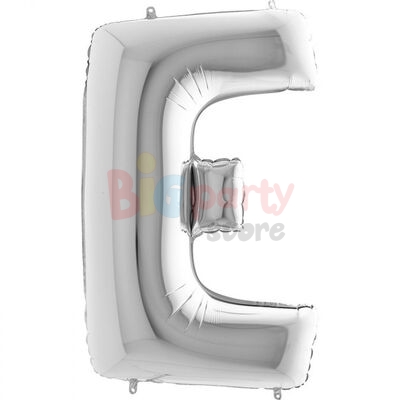 Folyo Balon Grabo 100 Cm Gümüş Harf - 6