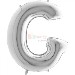 Folyo Balon Grabo 100 Cm Gümüş Harf - 8