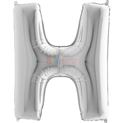 Folyo Balon Grabo 100 Cm Gümüş Harf - 9